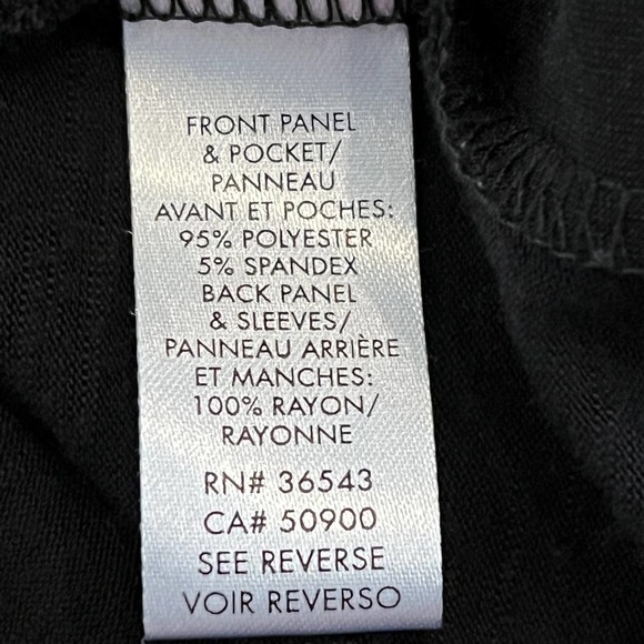 CALVIN KLEIN SNAKE PRINT SCOOP NECK SHORT SLEEVE TEE IN BLACK WOMEN'S SIZE SMALL - Picture 9 of 10